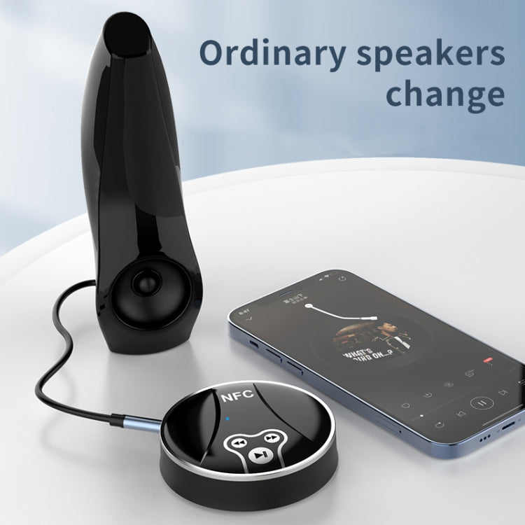 BT-18 藍牙5.0適配器 NFC感應高清立體聲音響接收器發射器