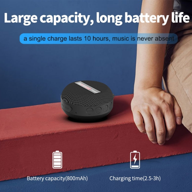 BT368 LED數碼显示自行車藍牙音箱 戶外便攜IPX65防水支持免提/TF卡