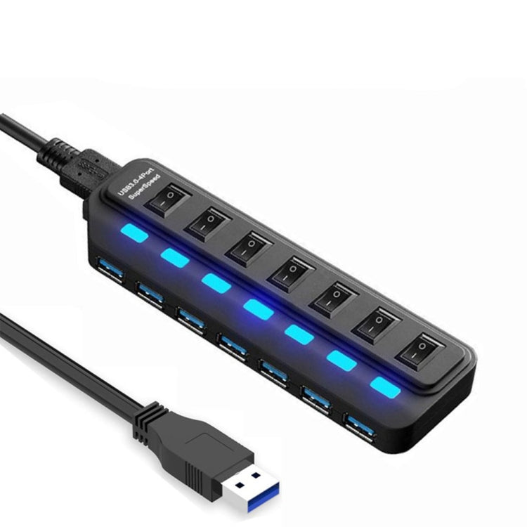 7口USB 3.0 HUB獨立切換分配器