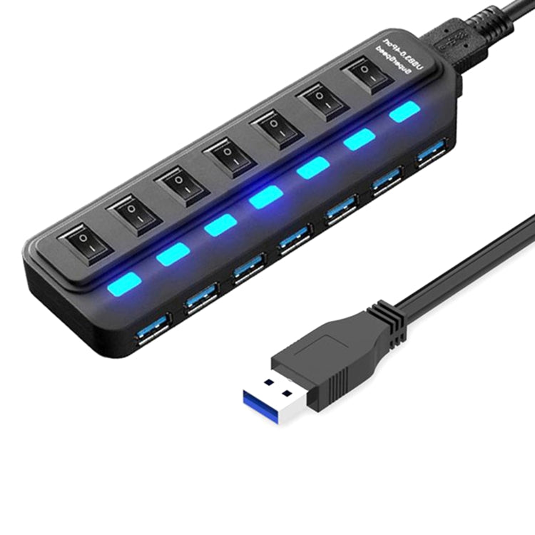 7口USB 3.0 HUB獨立切換分配器