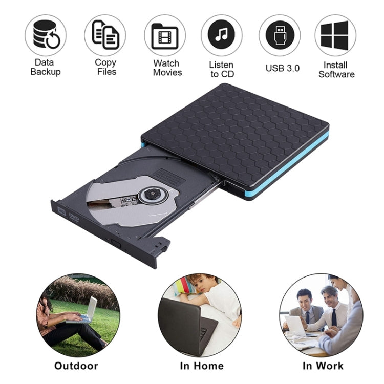 通用光驅Type-C USB 3.0 外置 DVD/CD/VCD刻錄機 RW SVCD 驅動器播放器