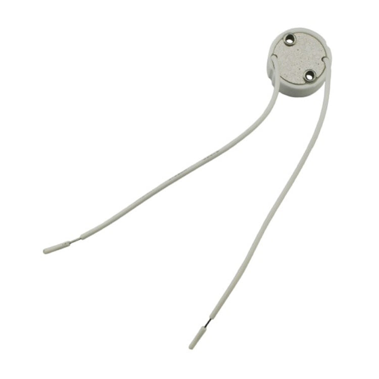 10個一賣 GU10 插座 LED 燈泡鹵素燈座底座陶瓷線連接器，適用於所有 GU10 燈
