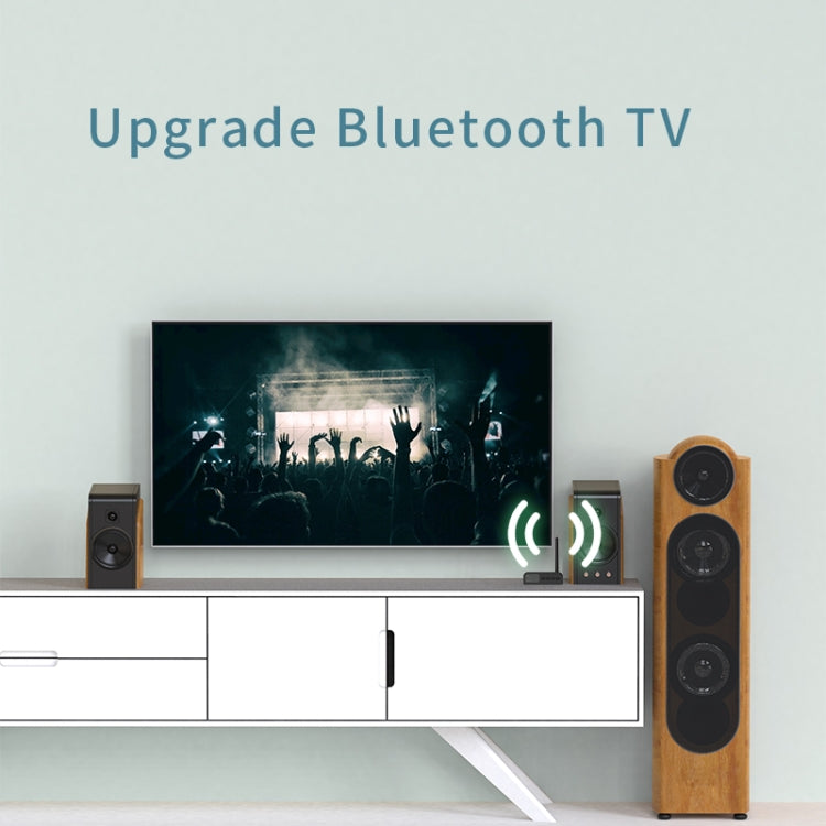 BT07 藍牙5.1音頻接收器音頻發射器二合一 支持光纖/同軸/3.5接口