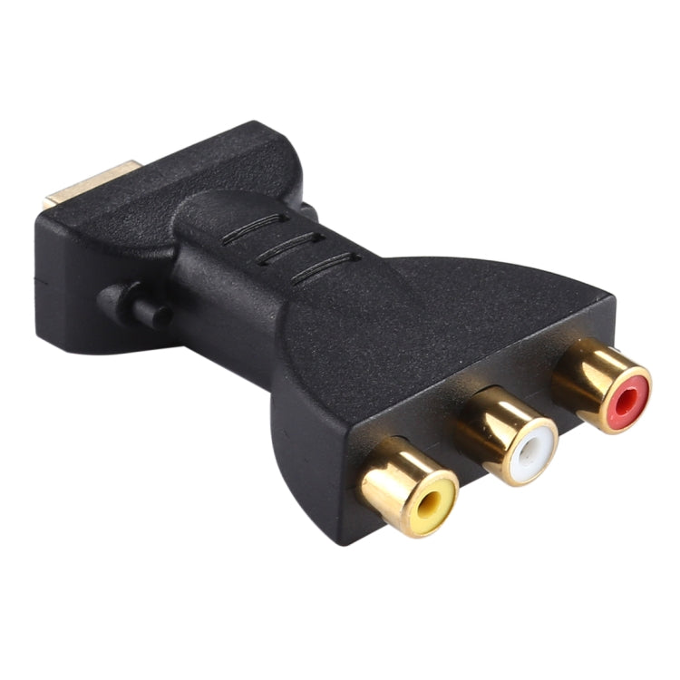 HDMI to 3RCA視頻轉接頭 鍍金