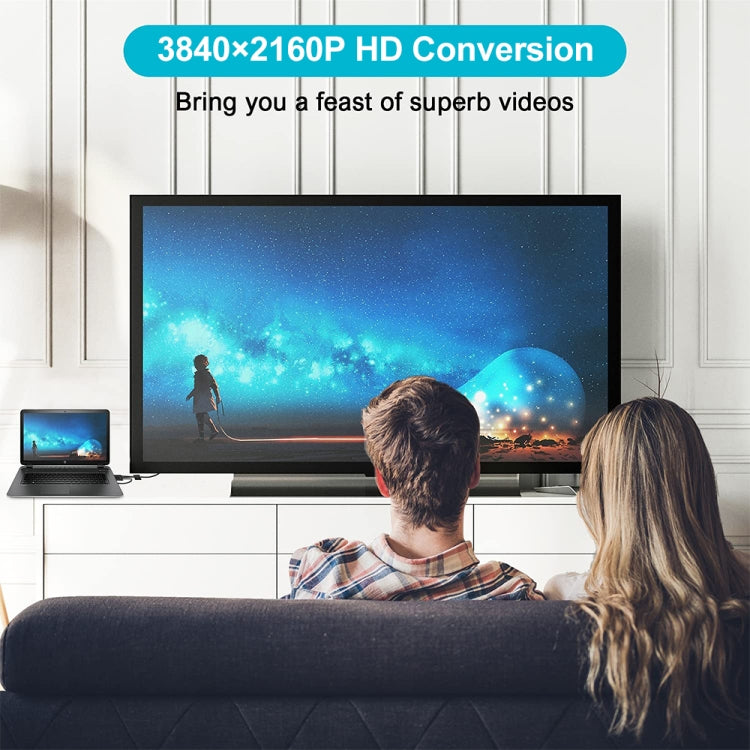 多屏显示一對二HDMI轉VGA轉換器