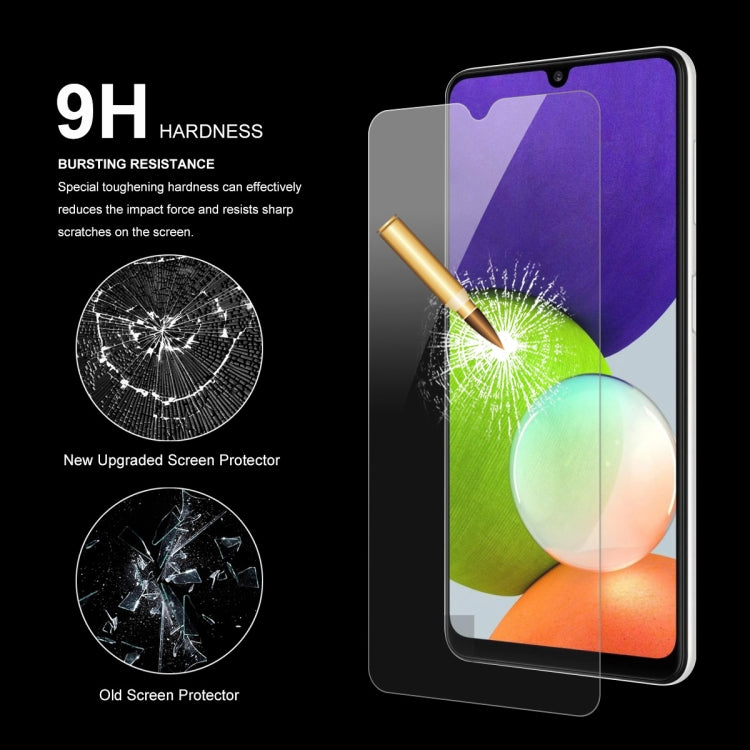 10片裝 適用於 三星Galaxy A32 4G ENKAY 草帽王子 0.26mm 9H 2.5D弧邊鋼化玻璃保護膜