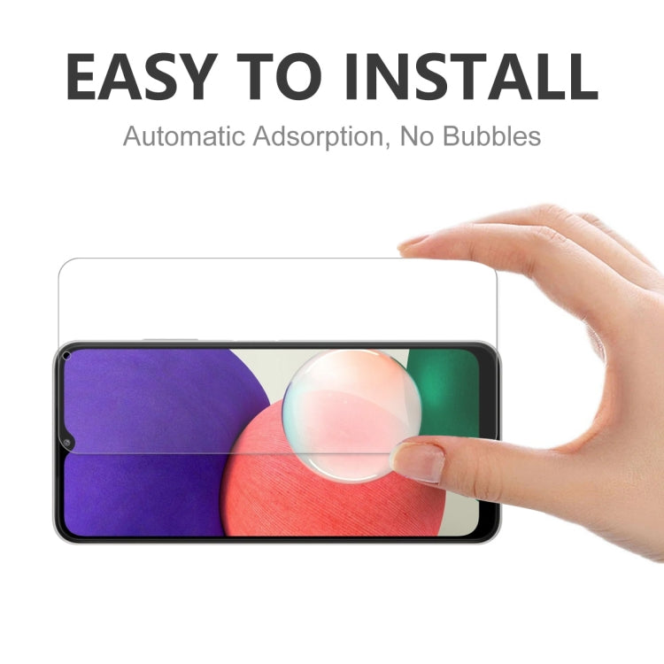 1片裝 適用於 三星Galaxy A32 5G ENKAY 草帽王子 0.26mm 9H 2.5D弧邊鋼化玻璃保護膜, 1 PCS