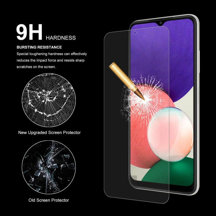 10片裝 適用於 三星Galaxy A32 5G ENKAY 草帽王子 0.26mm 9H 2.5D弧邊鋼化玻璃保護膜