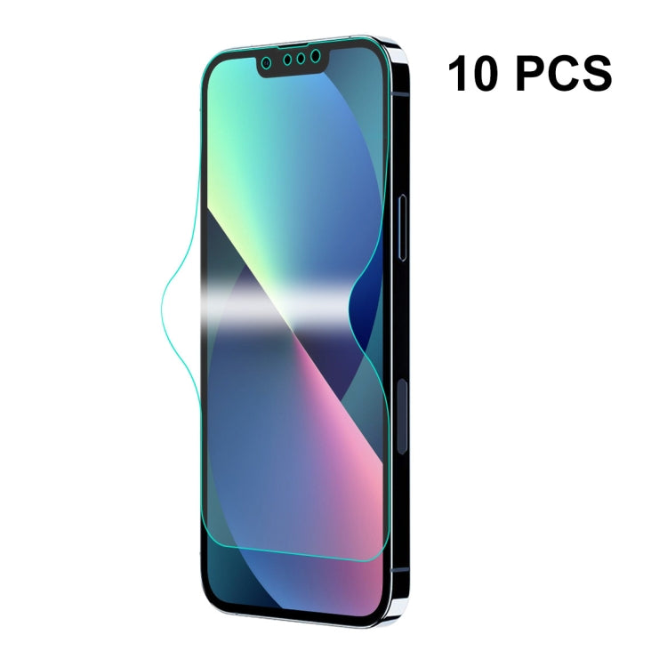 10片裝 ENKAY 全膠保護軟膜 水凝膜 適用於 iPhone 13 / 13 Pro