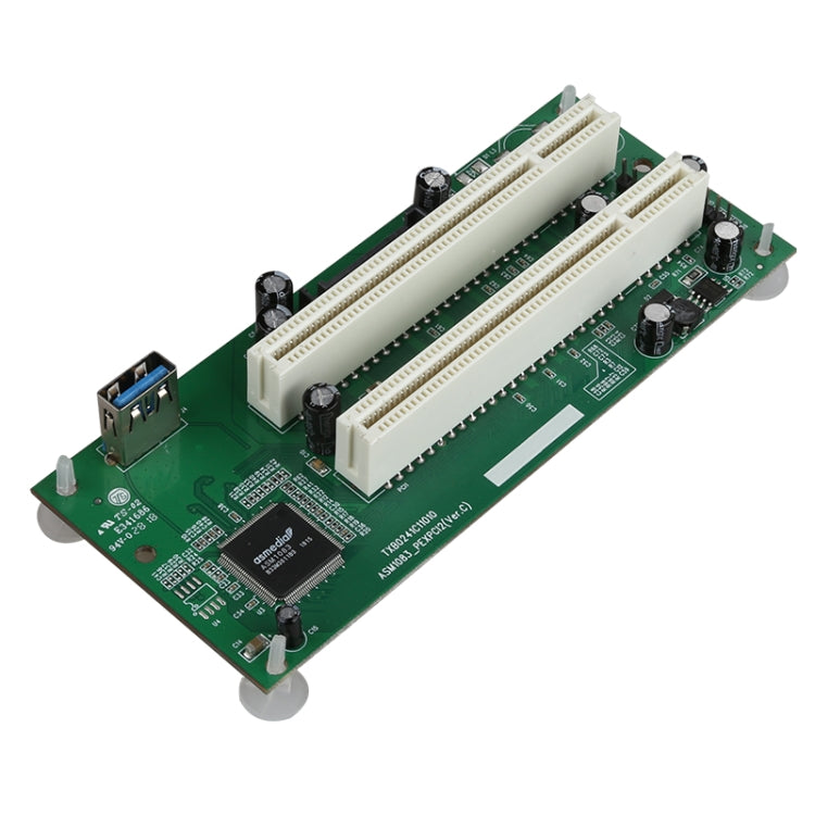 PCIe 轉雙 PCI 插槽適配卡 USB 3.0 擴展卡