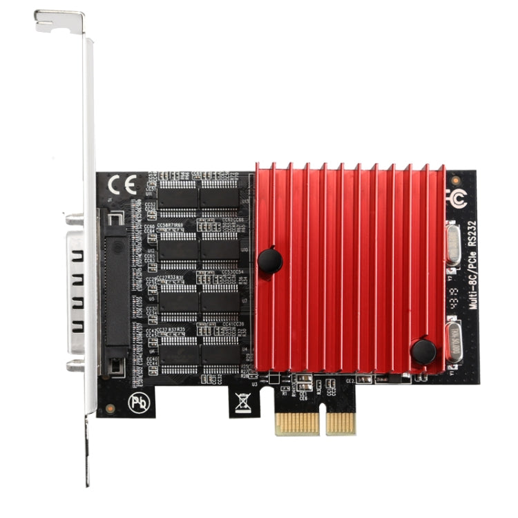 PCIE轉DB9 RS232串口擴展卡PCI-E Express轉接卡轉換器
