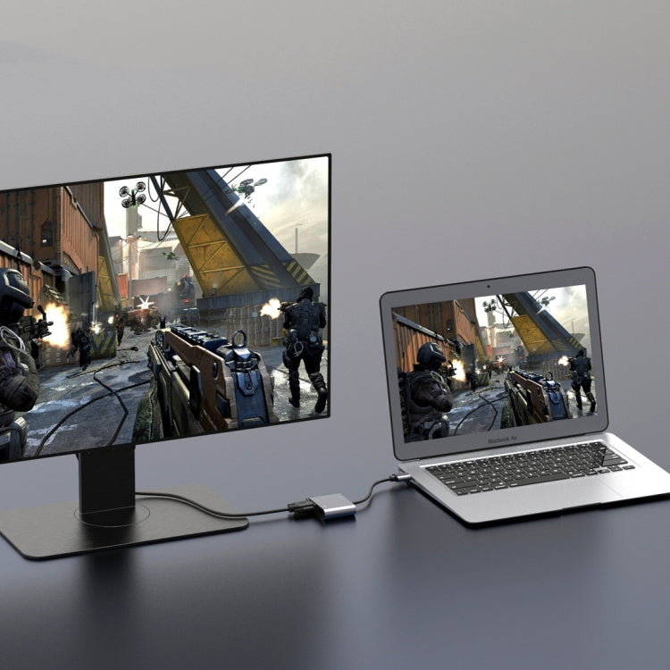 三合一USB轉HDMI/VGA音頻接口HUB適配器