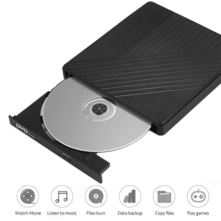 USB 3.0 和 Type-C DVD 驅動器播放器外置光驅
