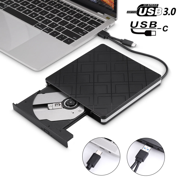 Type-C DVD 刻錄機外置光驅