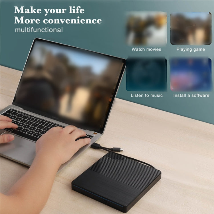 Type-C 便攜式外置 CD 刻錄機光驅