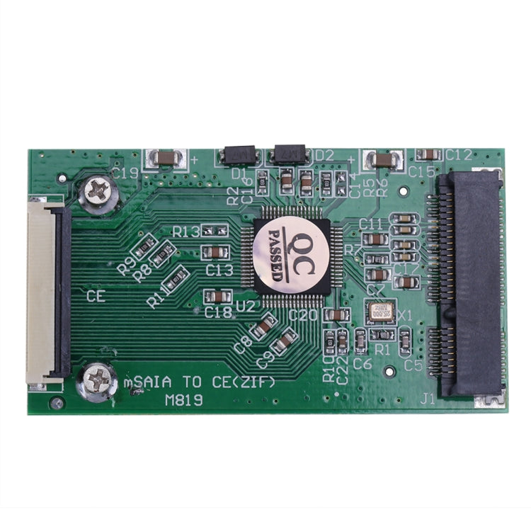 Mini PCI-E SATA mSATA SSD 轉 40 針 1.8 英寸 ZIF CE SSD 轉換卡