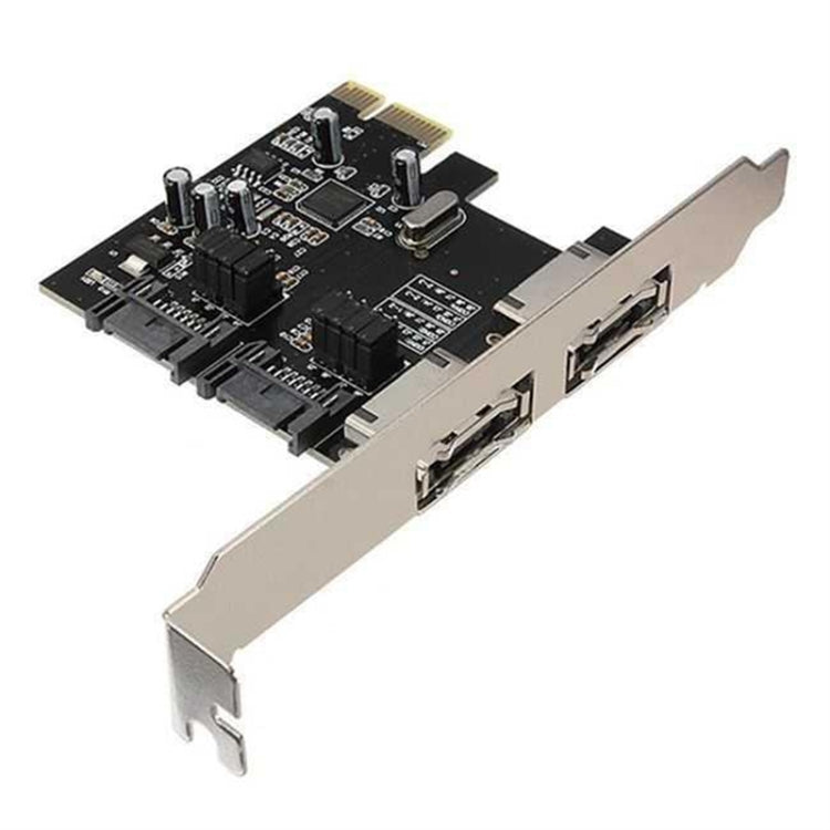 SATA PCI-E轉ESATA轉接卡+SATA 3.0 6G PCIe轉SATA擴展卡