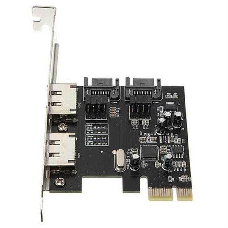 SATA PCI-E轉ESATA轉接卡+SATA 3.0 6G PCIe轉SATA擴展卡