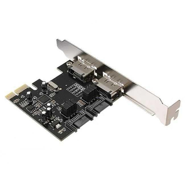 SATA PCI-E轉ESATA轉接卡+SATA 3.0 6G PCIe轉SATA擴展卡