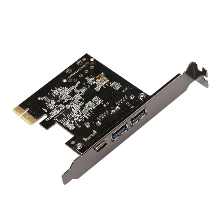 USB 3.1 Type-C PCIe 轉 Type-C 和 Type A 3.0 擴展卡 USB PCI Express 轉接卡