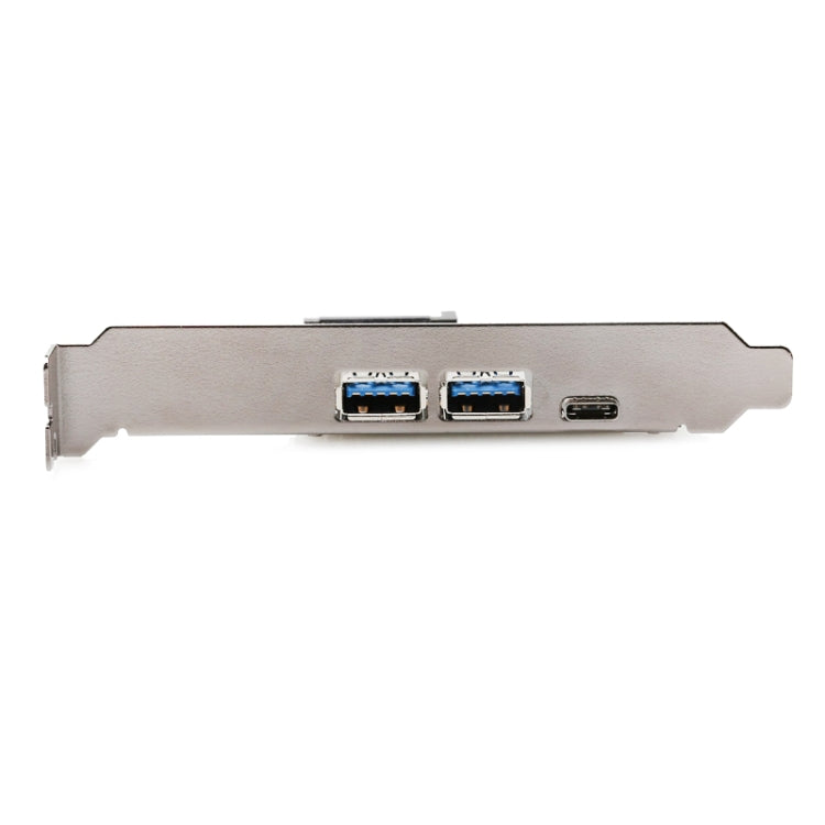 USB 3.1 Type-C PCIe 轉 Type-C 和 Type A 3.0 擴展卡 USB PCI Express 轉接卡
