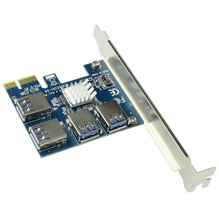 PCI-e 4 端口 USB 3.0 擴展卡