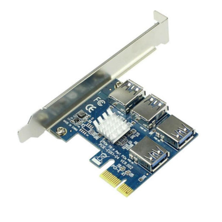 PCI-e 4 端口 USB 3.0 擴展卡