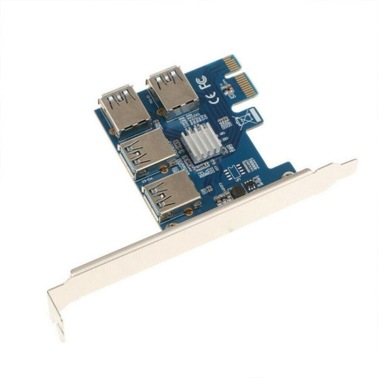 PCI-e 4 端口 USB 3.0 擴展卡