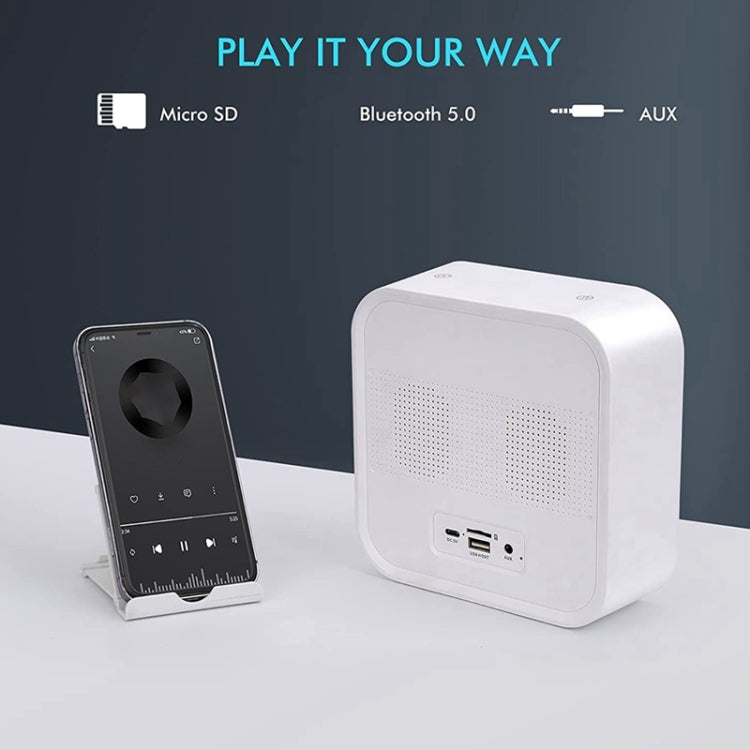 P10 LED氛圍彩燈藍牙音箱 帶鬧鐘溫度計功能