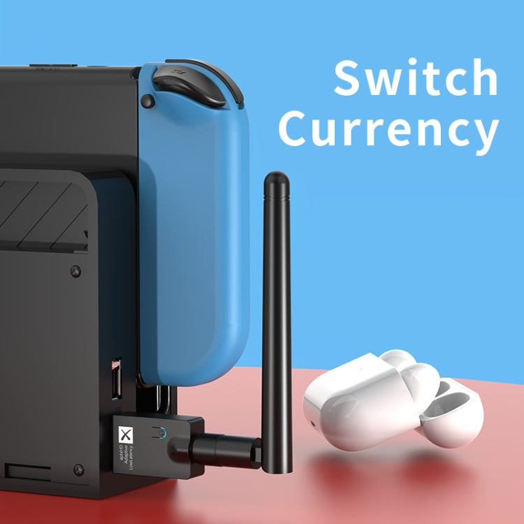 YET-T10 QCC5.2 高通低延遲藍牙音頻發射器 支持Aptx