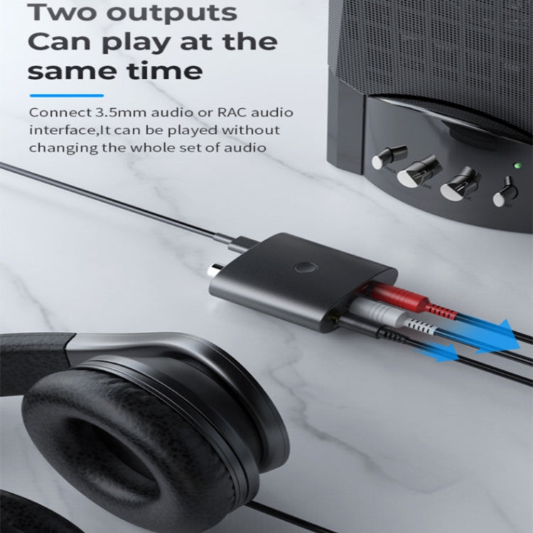 BT-B36 藍牙5.1音頻接收器電視光纖同軸数字模擬轉換器