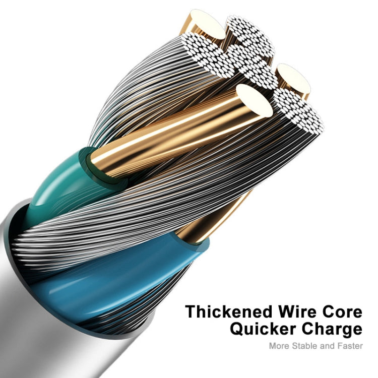 ENKAY PD100W USB-A / USB-C轉Type-C一拖二5A超級快充線 線長1m