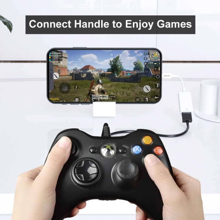 ENKAY ENK-AT108 8 Pin轉USB3.0 OTG轉接頭