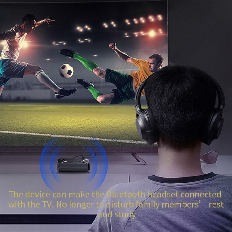 T-R22 外置天線遠距離40m藍牙音頻接收發射器二合一