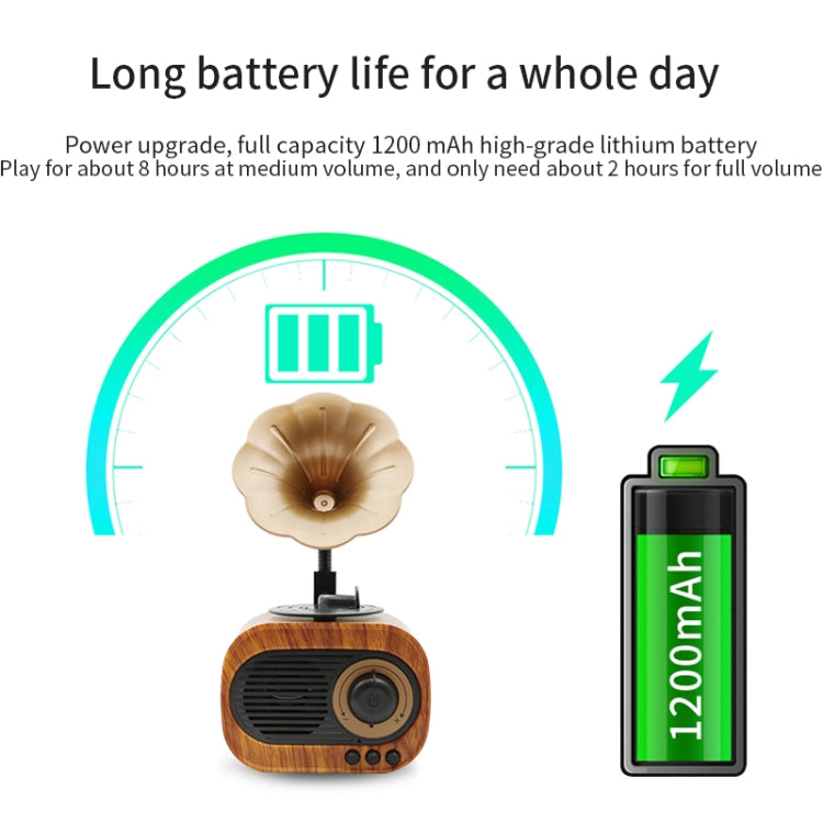B5 復古留聲機設計無線立體聲音箱