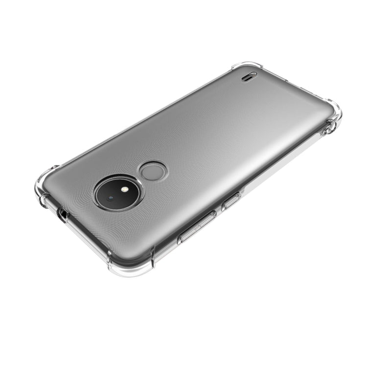 適用於諾基亞C21 JSM 透明TPU手機氣囊防摔保護殼 帶防滑條