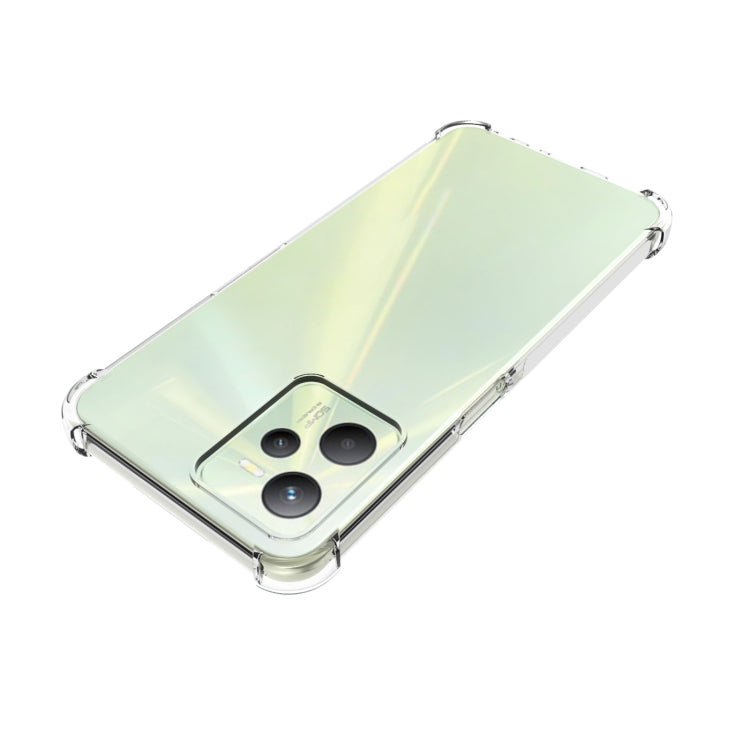 適用於 OPPO Realme C35 JSM 透明TPU手機氣囊防摔保護殼 帶防滑條