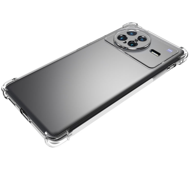 適用於vivo X Note 5G JSM 透明TPU手機氣囊防摔保護殼 帶防滑條