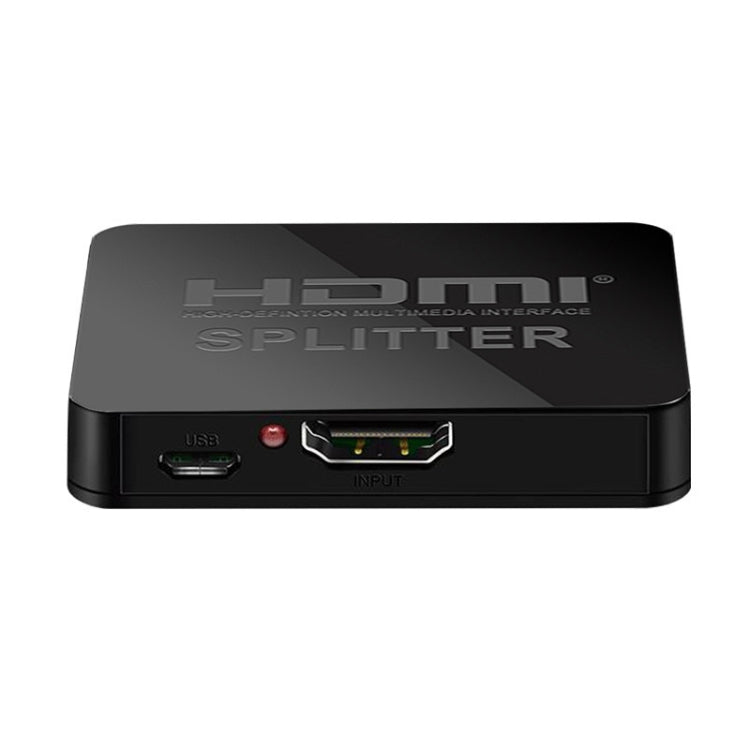 JSM HDMI一進二出分配器高清視頻2屏同顯