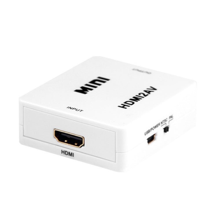 JSM HDMI轉AV/CVBS高清1080P視頻轉換器 轉接頭