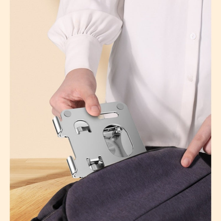 2026 摺疊式可調高度人機工程學360旋轉數控鋁桌筆記本電腦支架