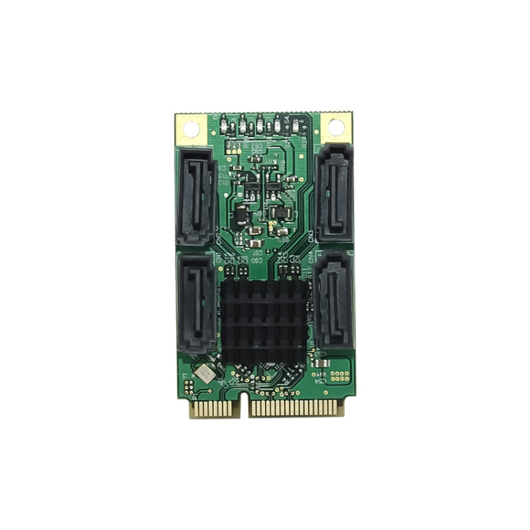 ST549 MINI PCI-E 轉 4端口桌面SATA3.0擴展卡