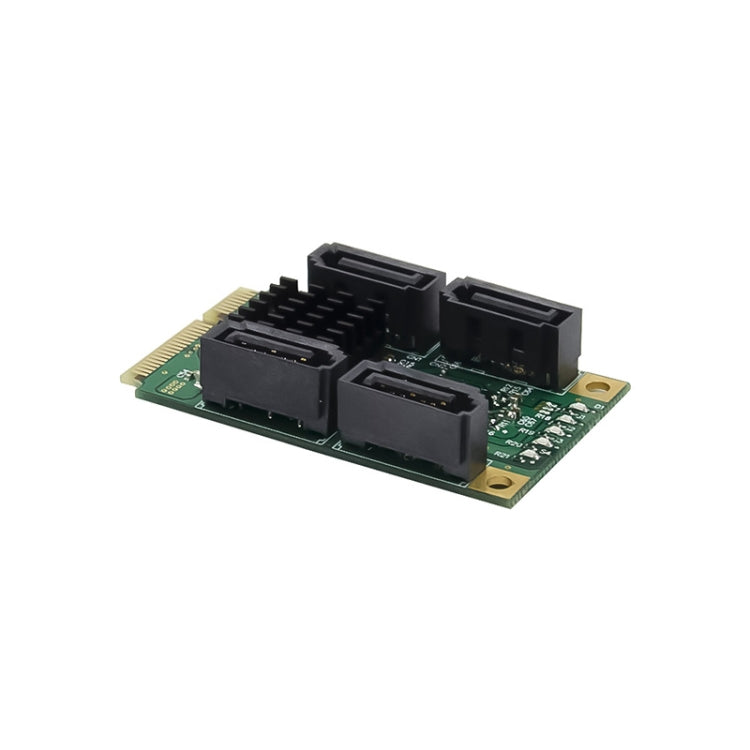 ST549 MINI PCI-E 轉 4端口桌面SATA3.0擴展卡