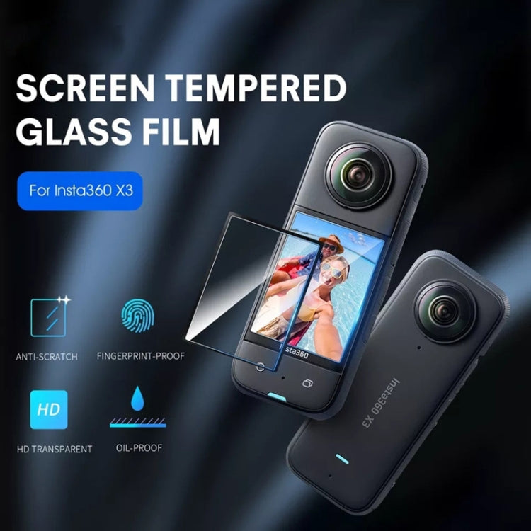 STARTRC NST-25  2片裝 適用於Insta360 X3運動相機 保護膜