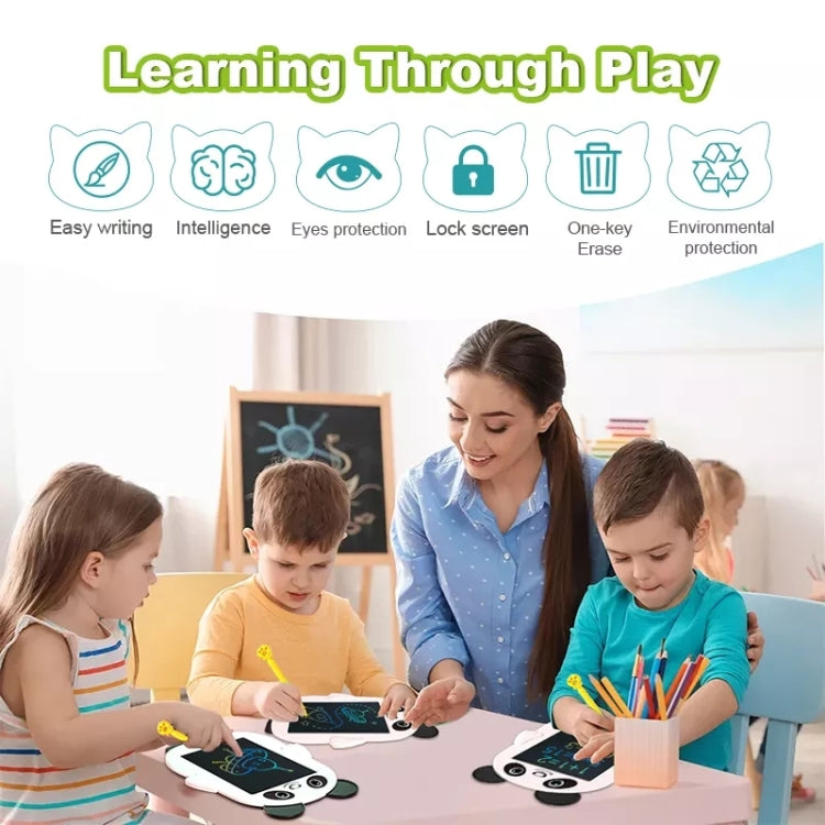 HYD-8511卡通兒童液晶ABS塗鴉畫彩色手寫字板 , Pig