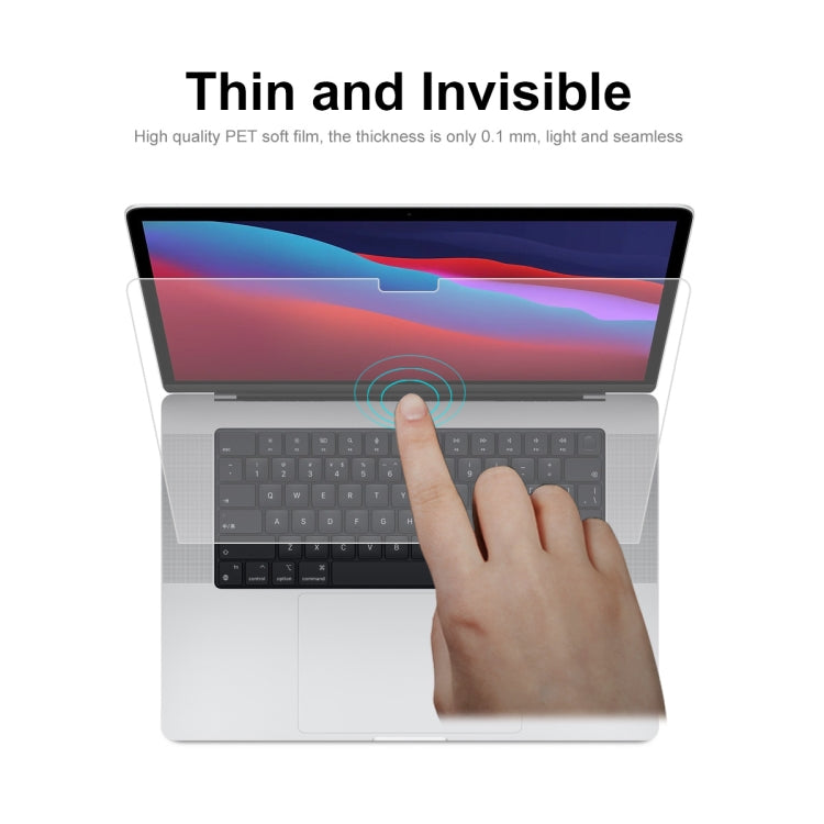 適用於 MacBook Air 13.6 2022/2024  A2681 (M2) / A3113  (M3) ENKAY 蘋果筆記本PET高清屏幕保護膜