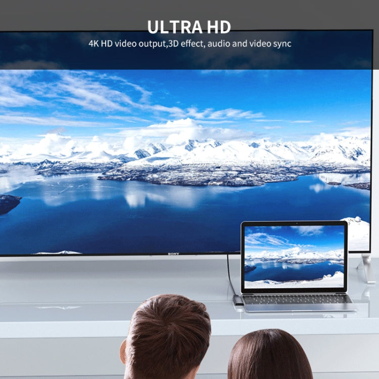 ENKAY Hat-Prince 蘋果專用七合二Type-C擴展塢可插卡分線器HDMI 4K高清視頻轉換器