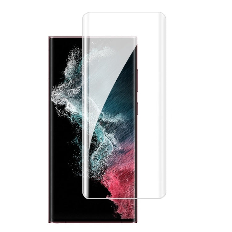 適用於 三星Galaxy S23 Ultra 5G mocolo 9H 3D 全屏曲面UV保護膜