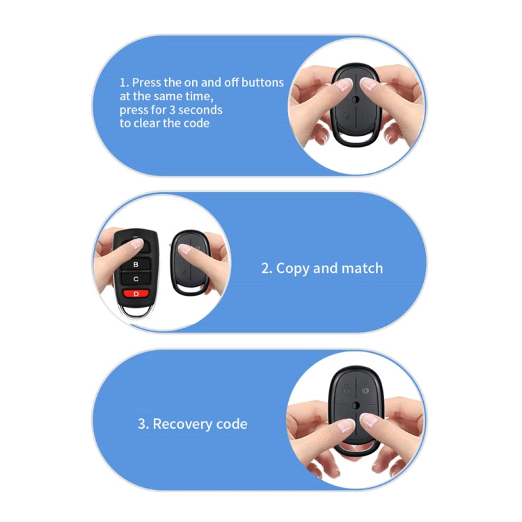 433MHZ 4鍵無線遙控器/射頻 適用於燈具/門鎖/報警器