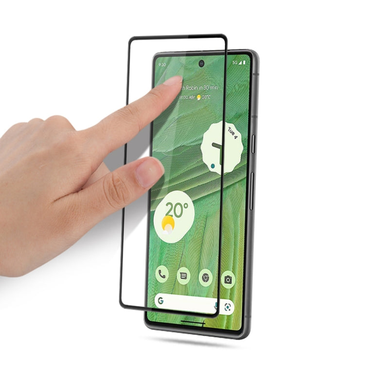 適用於谷歌 Pixel 7 5G  mocolo  2.5D全屏全膠全屏鋼化玻璃保護膜